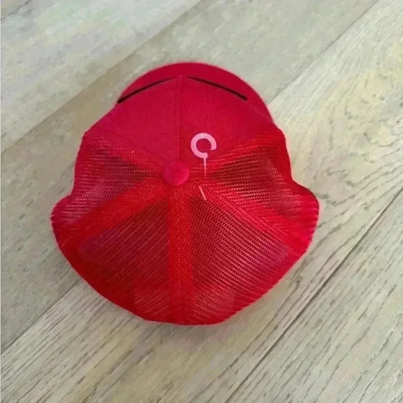 Travis Mathew Life On Your SnapBack Hat Red - Picture 2 of 3